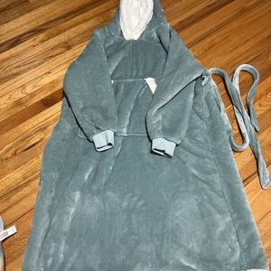 cozy onesie blanket hoodie
